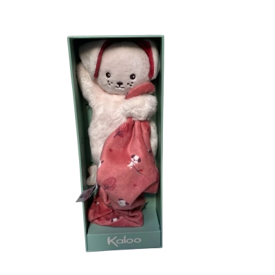 Kaloo Carrie Doudou Bear 19 cm tall in Box
