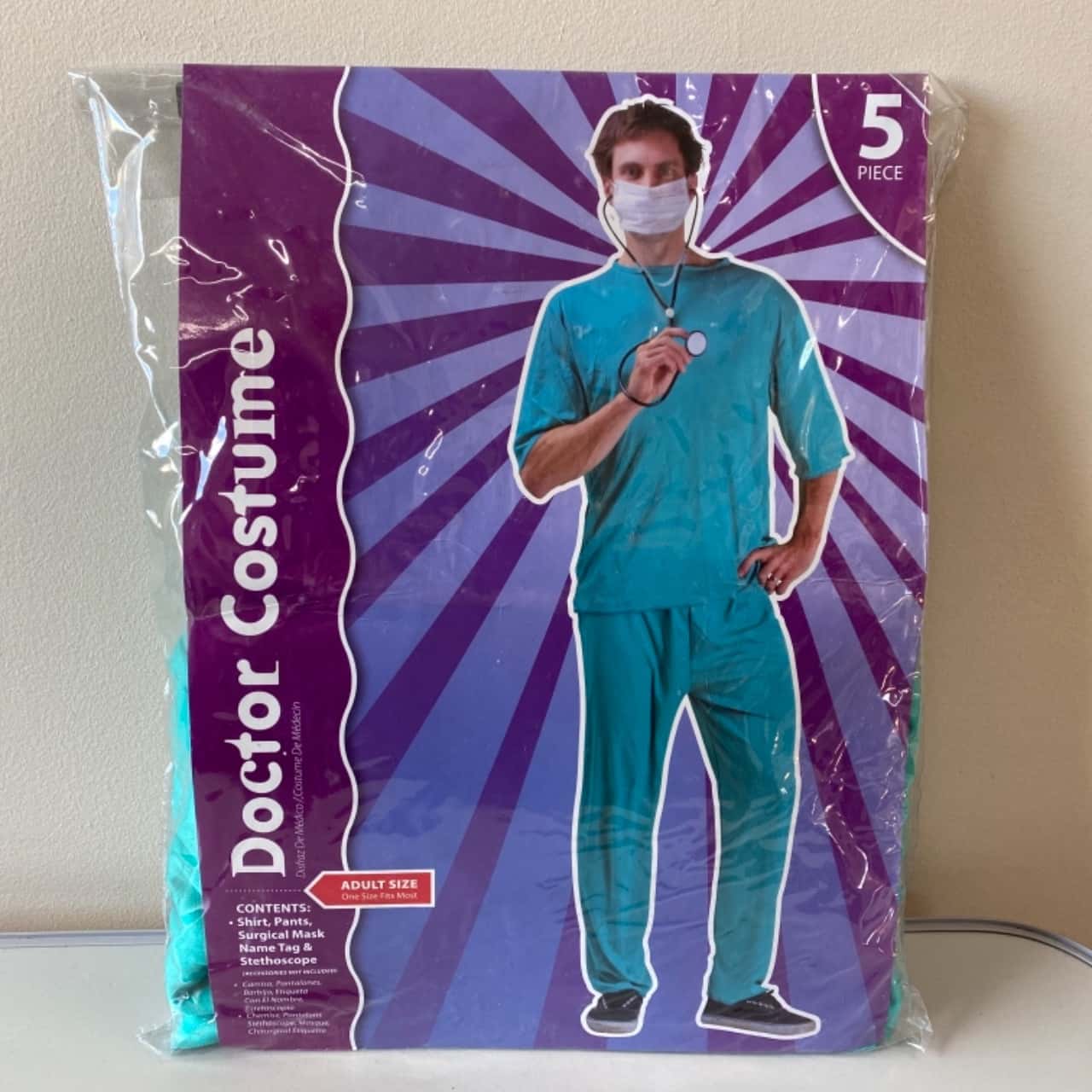 Unisex Green Doctors Costume Adult(s)