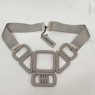 COUNTRY ROAD Womens Necklace Grey (NEW WITH TAG)
