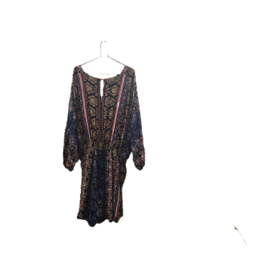 Womens City Chic Paisley Long Sleeve Mini Dress / Tunic – Size L (20 Plus)