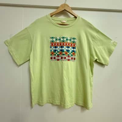 Gorman Womens  Size 14 T-shirts Green / Multicoloured 