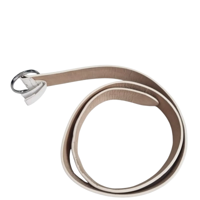 Witchery Women's Size S/M Belt in Off White 