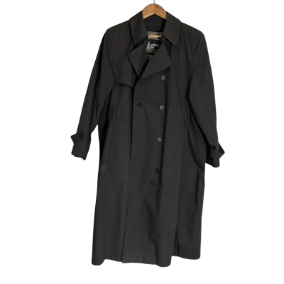  VINTAGE London Fog Womens  Size M Trench Coat Brown 