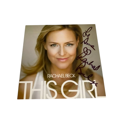 Autographed CD - This Girl - by Rachel Beck 