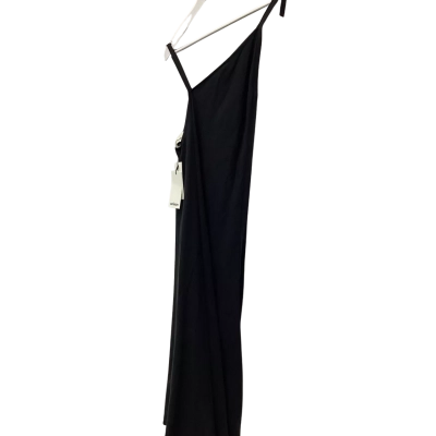 Unison Size 10 Women's Black Halter Maxi Dress 
