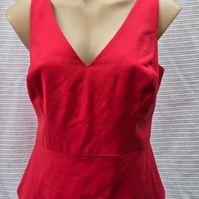 Portmans Womens  Size 10 Singlet Top Red 