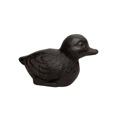 Vintage Cast Iron Duck Ornament 