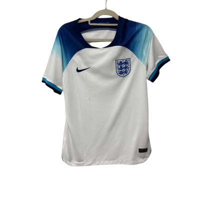 England 3 lions Size M Jersey Blue / White needs wash