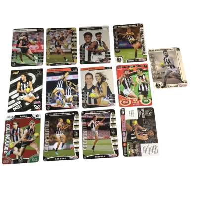 AFL Magpies Collectable Football Cards 