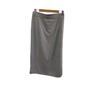 BNWT Sussan Womens  Size S Black  / Checked / White Skirt Buttoned