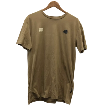 Stashhouse Mens  Size L Short Sleeve T-shirt Light Brown 
