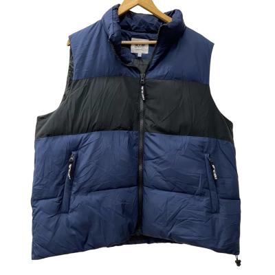  Animal - Puffer Vest in Navy & Black
