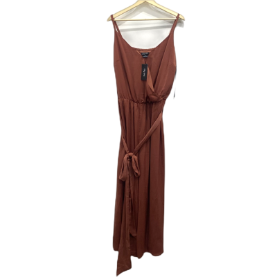 City Chic Womens  Size XS Formal Dress Burnt Orange 