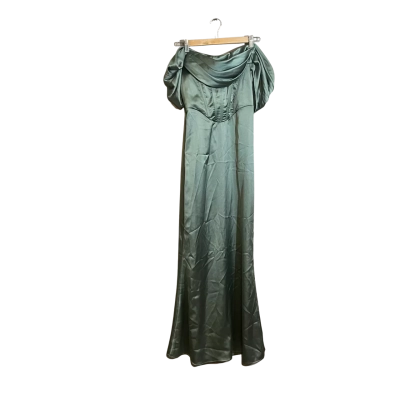 Womens WhoIAm Size 8 Green Formal Dress