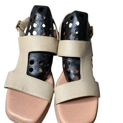 Midas Leather Wedge Heel Shoes Size 39