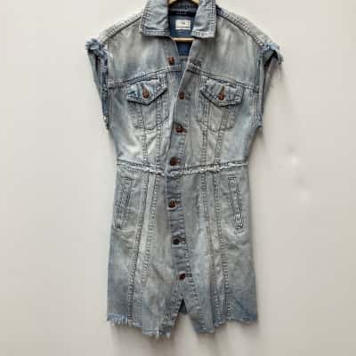 Ksubi Womens  Size XS Denim Dress Blue 