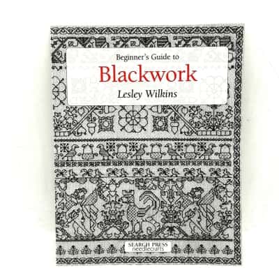 Beginner's Guide To Blackwork By Lesley Wilkins - Paperback 
