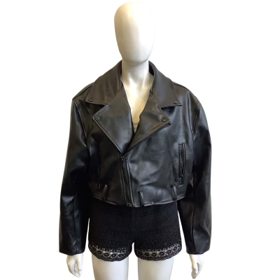 Lioness Women's Brand Size S Staten Island Jacket Black 
