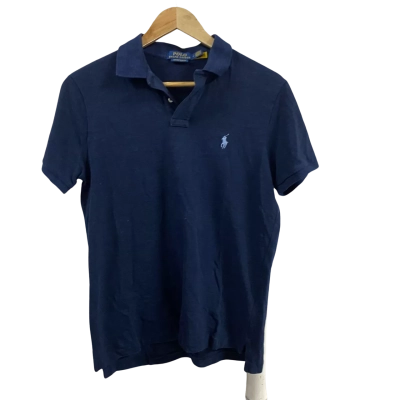 Polo Ralph Lauren Kids  Size M Polo Shirt Navy Blue