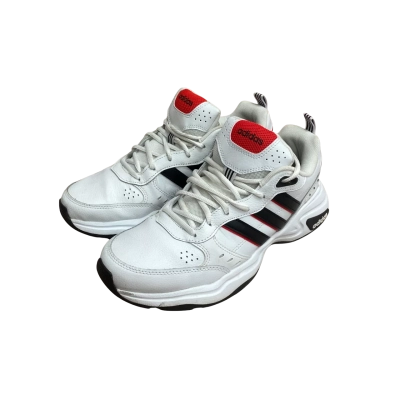 Adidas Strutter Mens Sneakers. Size: 9.5 Colour: White /Black/Red