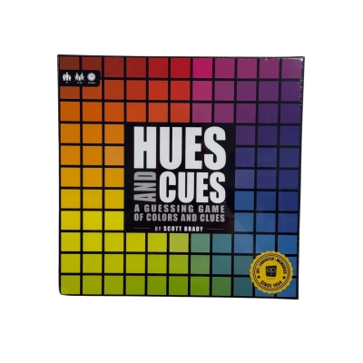 HUES & CUES Boardgame - A Guessing Game of Colours and Clues - BRAND NEW