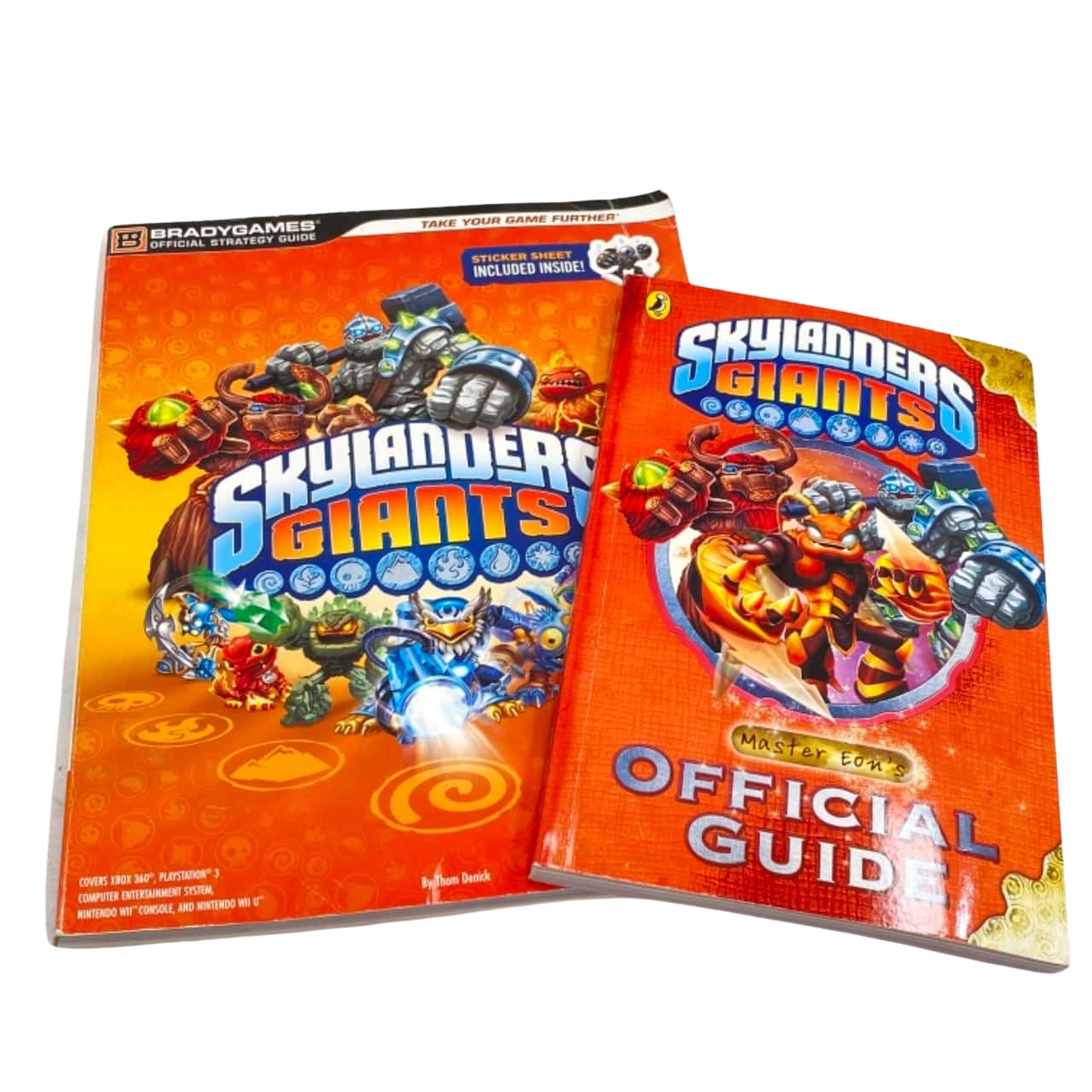 SKYLANDERS GIANTS Strategy Guide and Official Guide Playing Tips Bundle