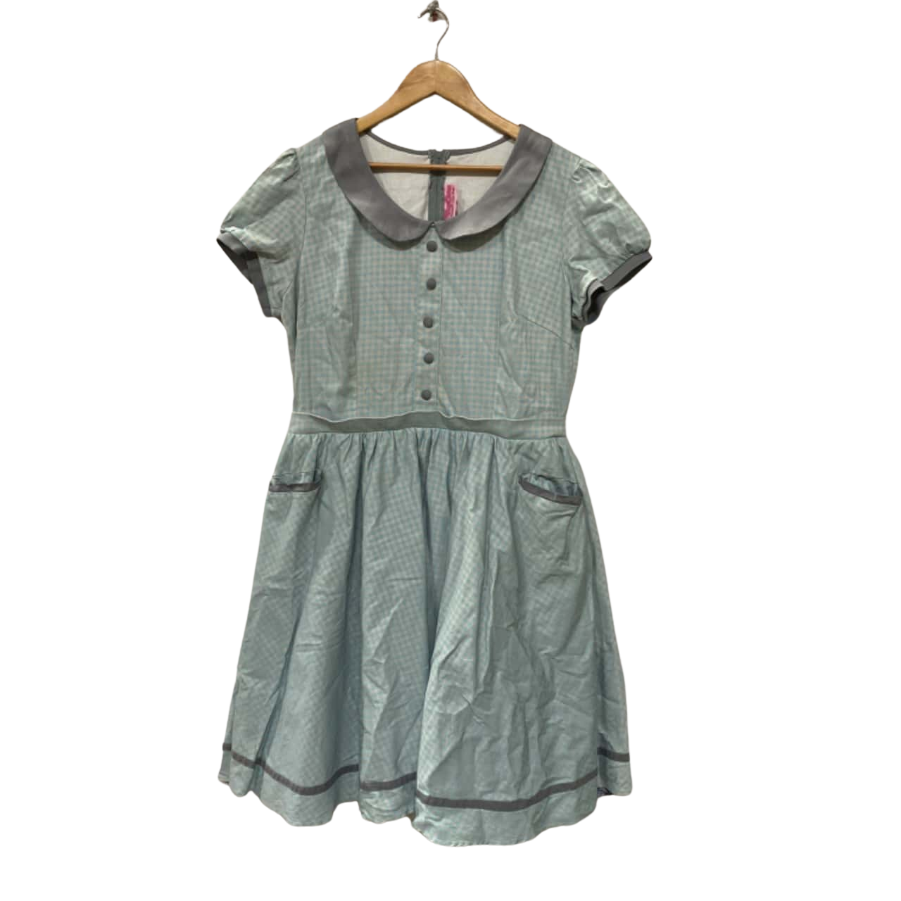 *BOXING DAY SALE* Pinup Couture Womens Size 2X Retro Blue & Grey