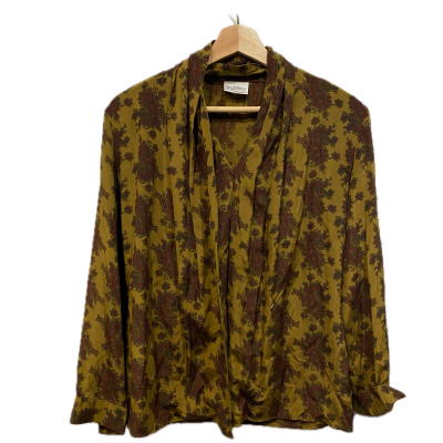 Byblos Womens Top Size 38 Brown / Green 