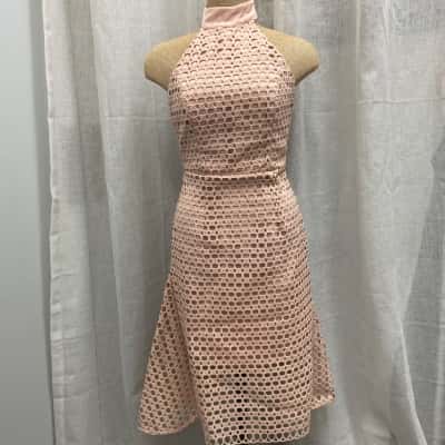  Womens Soft Pink Cocktail Dress Pink  