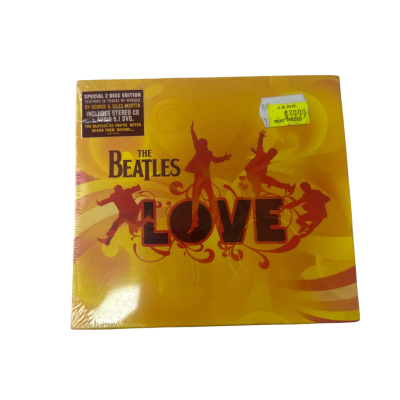 New sealed The Beatles Love CD and DVD