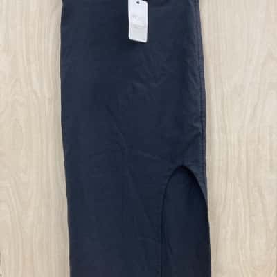 Motto Womens  (12) Size 12 LongBlack Split Skirt 