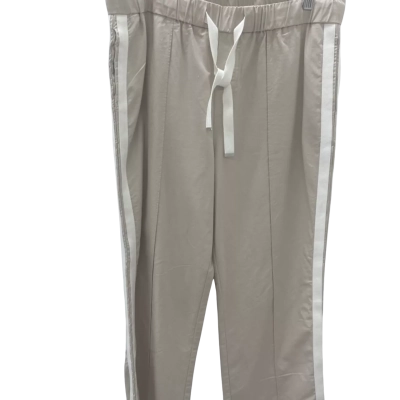 De-Luxe Womens  Size XL Wide Leg Pants Beige 