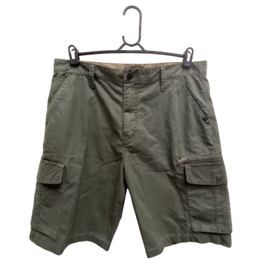 Quicksilver Mens  Size 36 Cargo Shorts Green 
