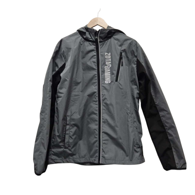 Zotac Gaming Grey Rain Jacket Size XL