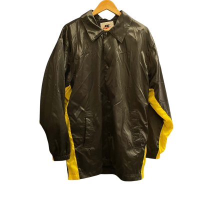 Nike Unisex  Size M Windbreaker Black  / Yellow 