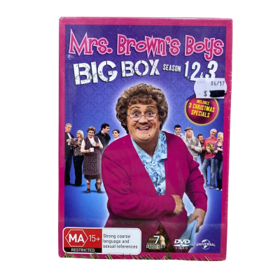 Mrs Brown’s Boys Season 1,2 & 3 DVDs
