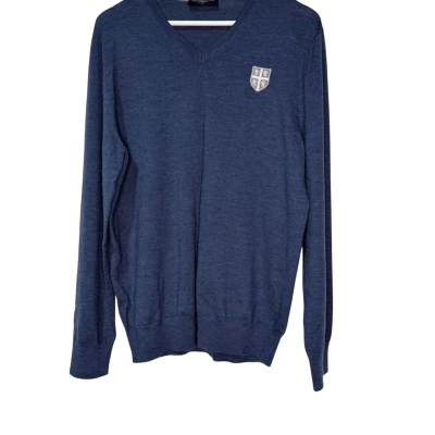 Charles Trywhitt Mens  Size L 100% merino wool pullover 
