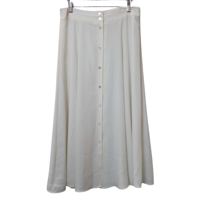 Katies Women's Size 16 Off White Midi Skirt