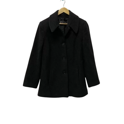 Daniela Romani Womens  Size 12 Winter Coat Black  