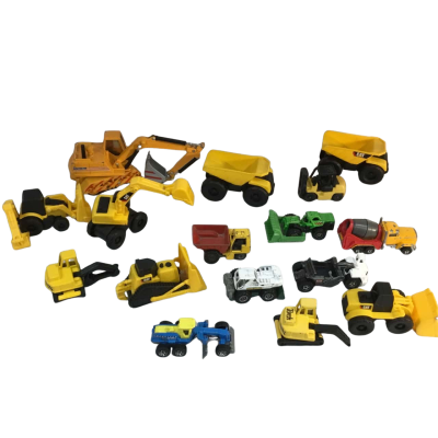 Assorted Construction Toy Vehicles as pictured