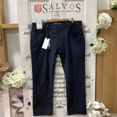 Rodd & Gunn Brand! BNWT RRP $ 159.00! Mens  Size 40 Straight Leg Jeans Navy Blue 