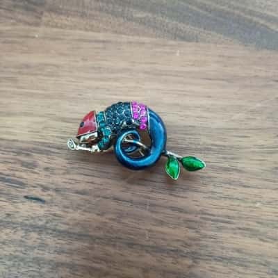 Chameleon Brooch