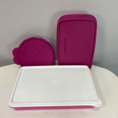 Tupperware Containers- 3 pieces