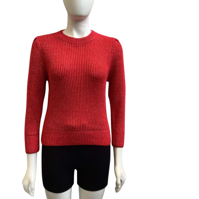 Brand New Scotch & Soda Womens  Size XS Crew Neck Jumper Red