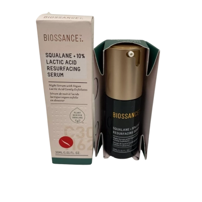 Biossance Squalane + 10% Lactic Acid Resurfacing Serum 30ML 