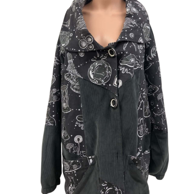  Womens  Golife Size L Winter Coat Grey 
