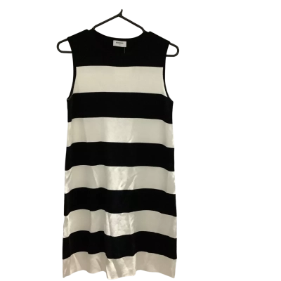 Sussan Womens  Size XS Bodycon Dress Black  / White Knit   RRP $119.95