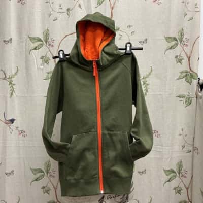 Kathmandu Kids  Size 10 Jumper Olive Green / Orange 