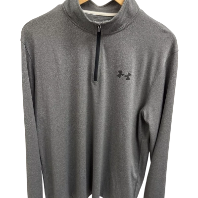 Under Armour Mens  Size L Long Sleeve Shirt Grey 