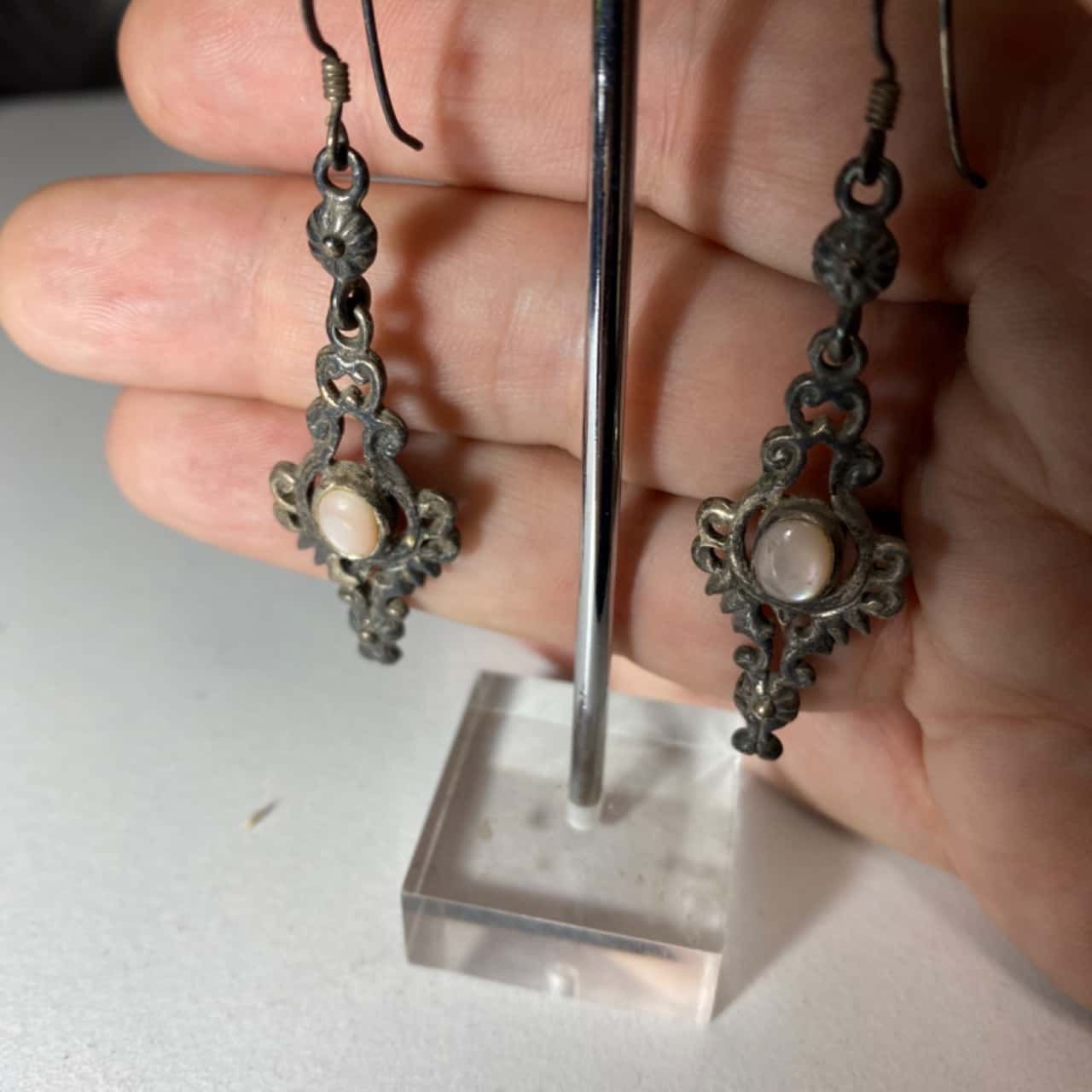 Mother of Pearl Drop Earrings
